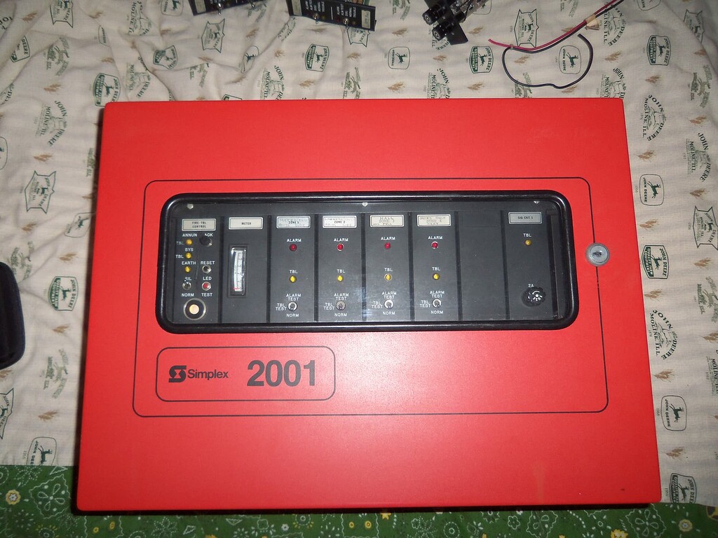 Simplex 2001 - Wiring the motherboard jumpers - Fire Alarm Help