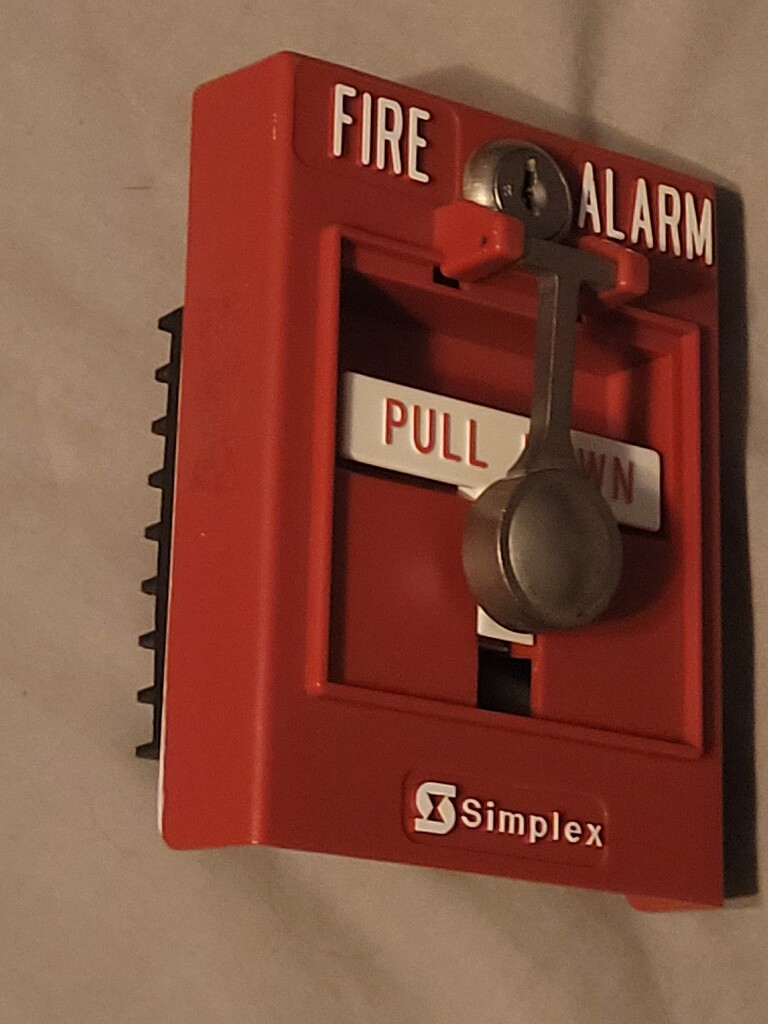 Simplex 2099 9108 Break Glass Two Stage Pull Station Fire Alarms Simplex 2099 9108 Break Glass Two Stage Pull Station Fire Alarms