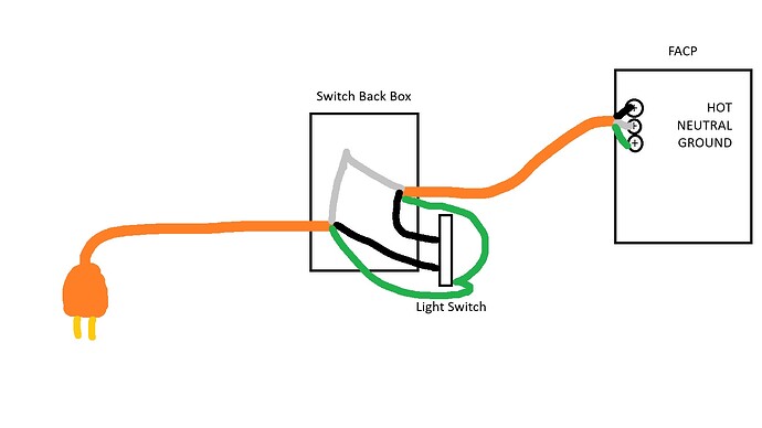 facp switch wiring