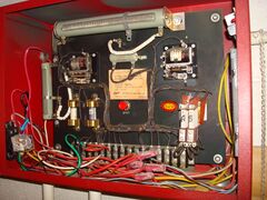 Simplex FACP, Model 4246-1 (circa 1966). From Old School Fire Alarms.
