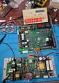 Silent Knight 5206, set up outside of its cabinet. This photo is from an eBay listing